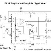 MC34119 low power audio amplifier , снимка 2 - Друга електроника - 34843572