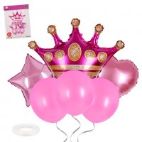 Комплект Балони "Корона" /6 броя/., снимка 1 - Декорация за дома - 34525608
