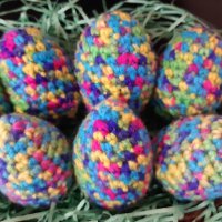 Ръчно плетени Великденски яйца, снимка 6 - Декорация за дома - 39854147