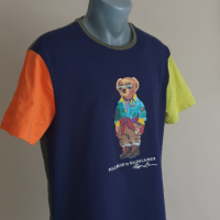 POLO Ralph Lauren Bear Custom Slim Fit Cotton Mens Size XL  ОРИГИНАЛ! Мъжка Тениска!, снимка 4 - Тениски - 44516994