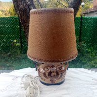 Немски керамичен абажур, снимка 1 - Настолни лампи - 41967967