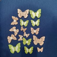 Материали за декорация - цветя , пеперуди, пера в Изкуствени цветя в гр.  Габрово - ID35917326 — Bazar.bg