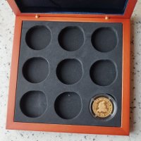 Кутия за монети , снимка 1 - Нумизматика и бонистика - 41508241