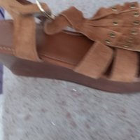 Дамски сандали , велур,40 номер, снимка 3 - Сандали - 41394764