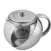 Стъклена кана за чай EK-1302GK - 750 мл, снимка 1 - Съдове за готвене - 34464085