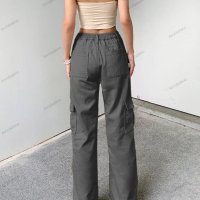 Модни дамски карго панталони, 3цвята - 023, снимка 10 - Панталони - 41775582