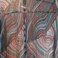 Дамска блуза Лятна с рисунак фигури , снимка 1 - Ризи - 41697960