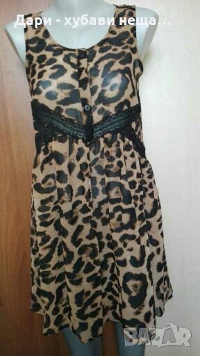 Ефирна туника от шифон, с дантелен акцент🍀❤M❤🍀арт.093, снимка 1