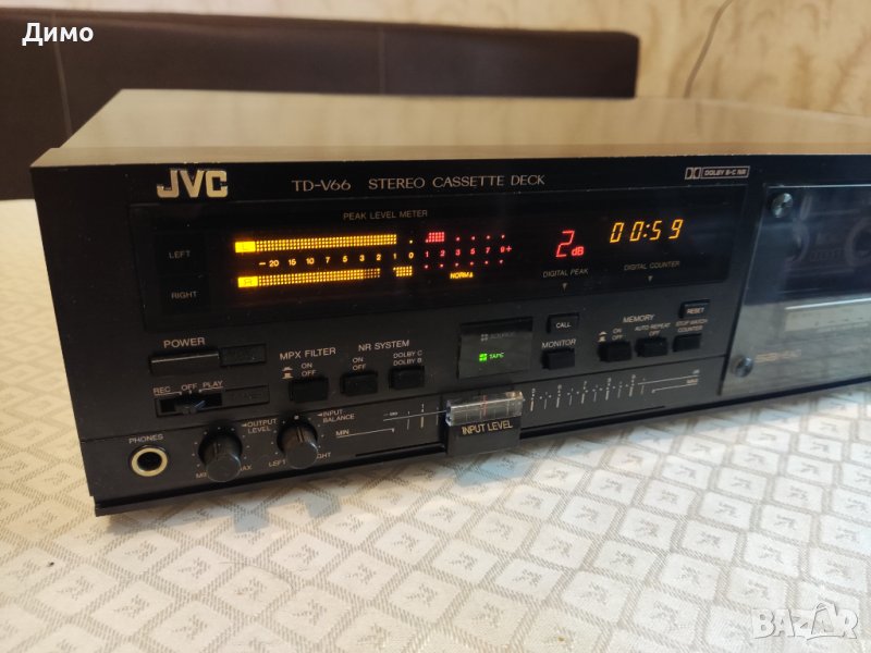 JVC TD-V66 касетен дек, снимка 1