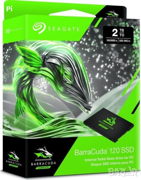 2TB SSD Seagate BarraCuda 2,5 инча, SATA ***ПРОМО ЦЕНА***, снимка 1