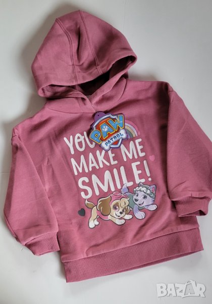 Суичър Пес Патрул с вата 92см и 98см , снимка 1