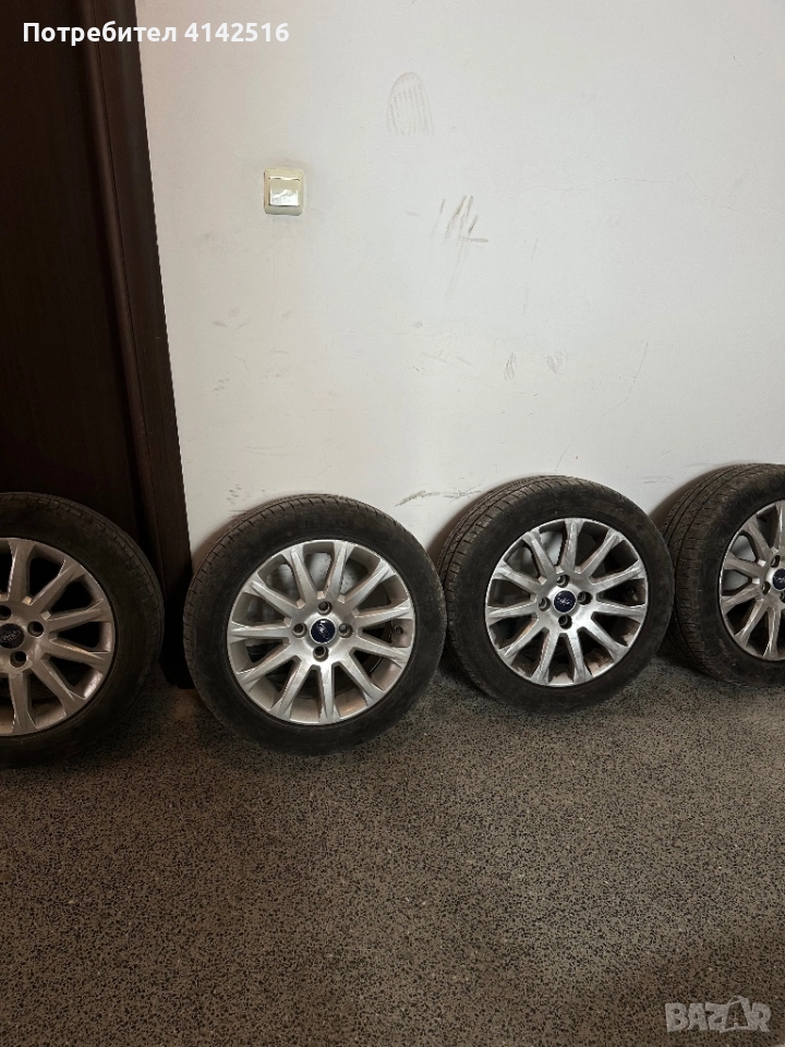Джанти с гуми за форд ford 4x108 16, снимка 1