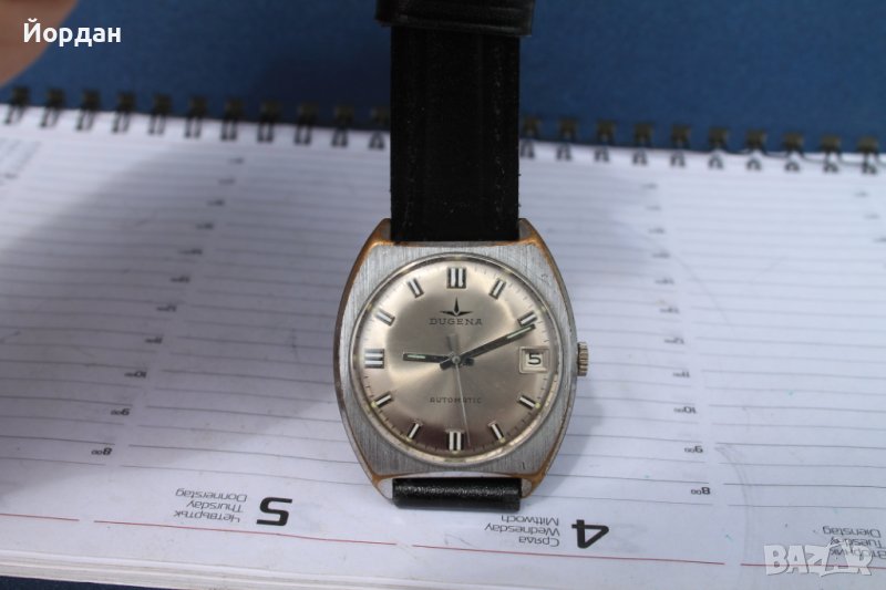 Мъжки Швейцарски часовник ''Dugena'' автоматик 25 камъка, снимка 1