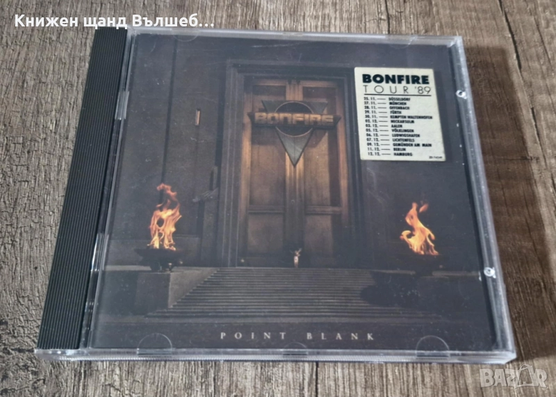 Компакт Дискове - Рок Метъл: Bonfire – Point Blank, снимка 1