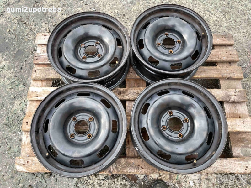 15 джанти 4х108 Peugeot 207/208/301 Citroen C3 Elysee 6J et23, снимка 1