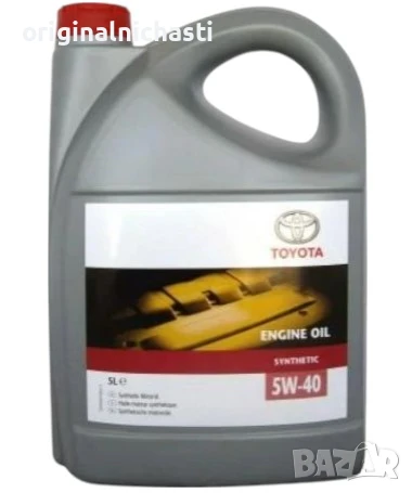 Оригинално двигателно масло 5В40 5W40 5L за ТОЙОТА TOYOTA 0888080835 08880-80835 OEM TOYOTA, снимка 1