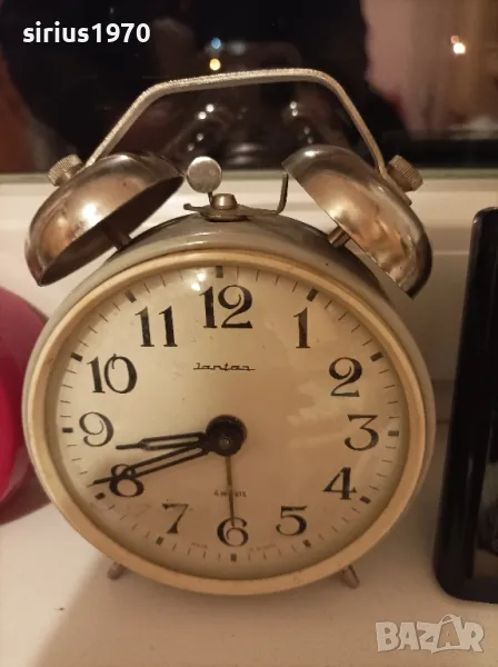 будилник янтар профилактиран работещ, снимка 1