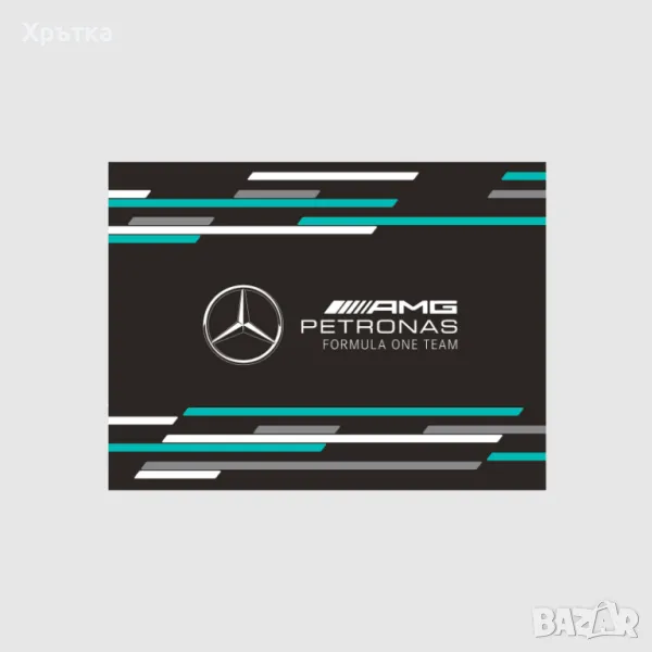 Mercedes-AMG F1 Team Flag - Оригинално знаме , снимка 1