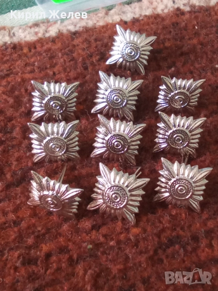 Лот военни вензели 10 броя 51963, снимка 1