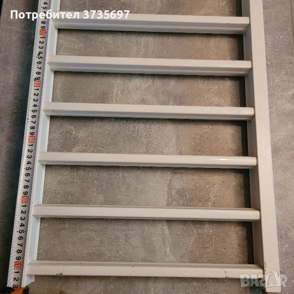 Алуминиева лира за баня., снимка 1