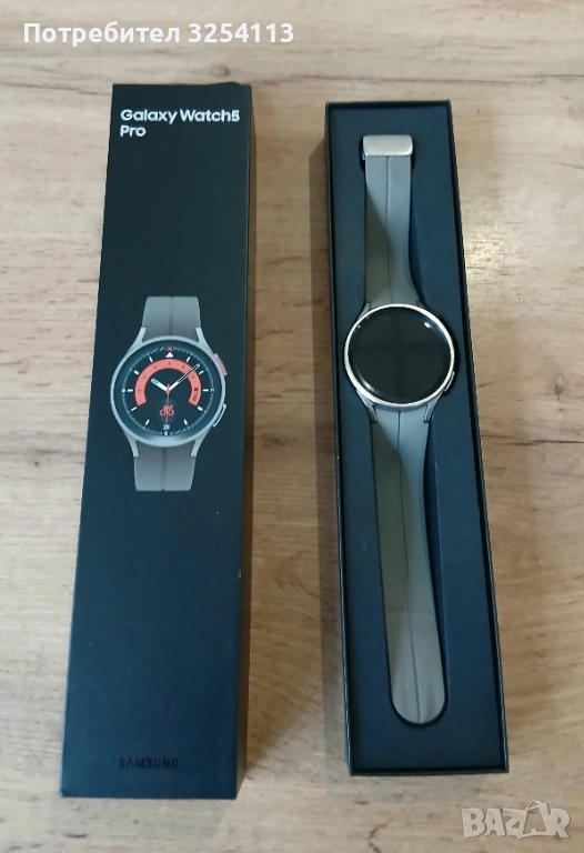 Samsung Galaxy Watch 5 Pro в ГАРАНЦИЯ, снимка 1