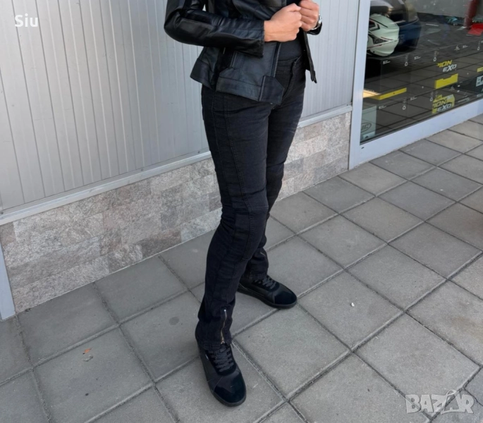 Дамски мото дънки, снимка 1