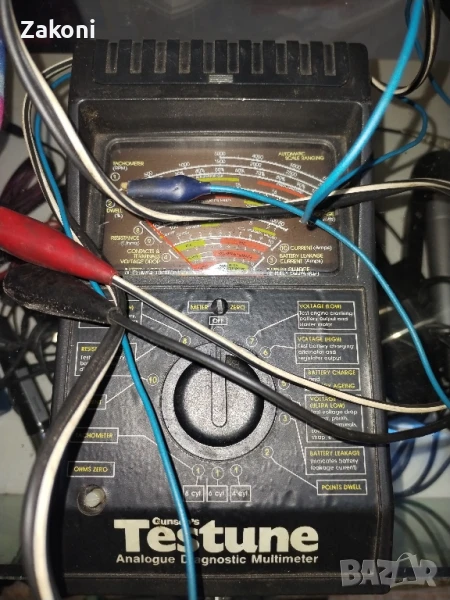 Аналогов мултиметер за автомобил , снимка 1