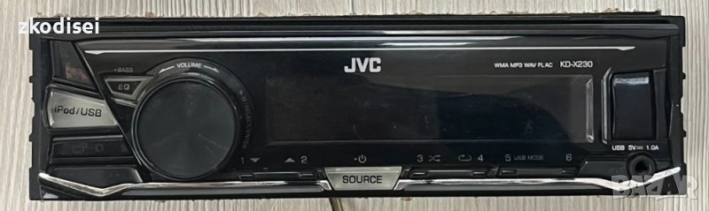 Авто CD Jvc KD-X230, снимка 1