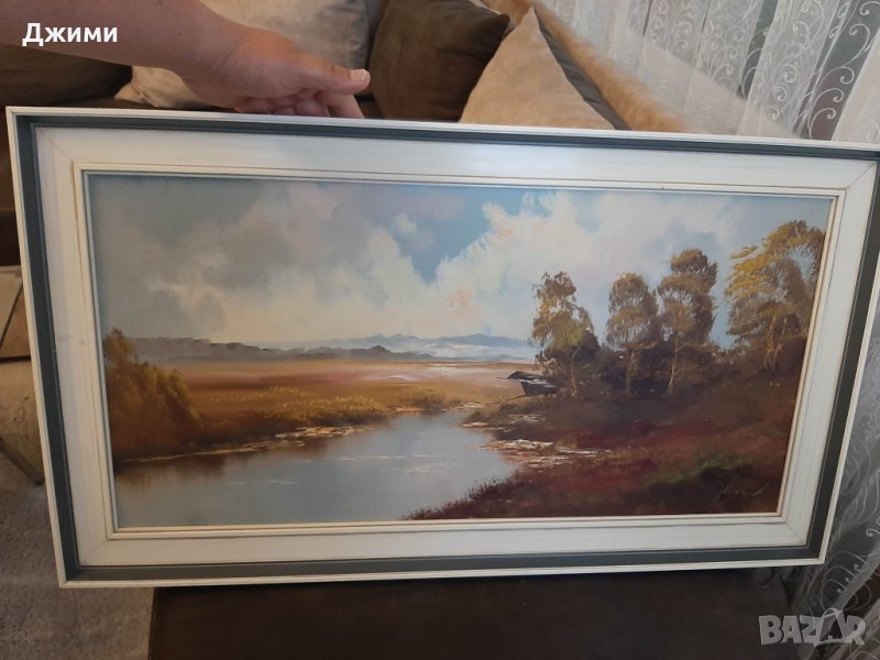 маслена картина на платно, снимка 1