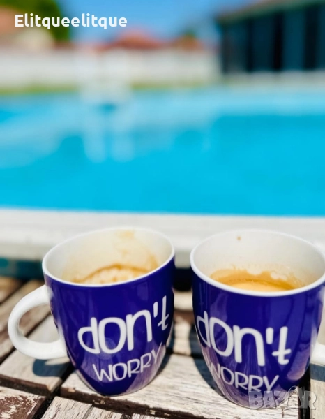 чаши don't worry, снимка 1