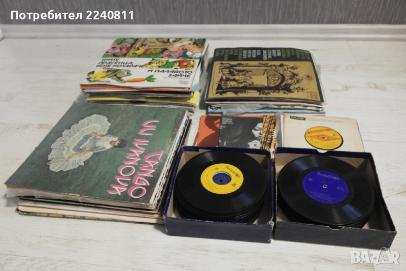 Стари грамофонни плочи 110бр., снимка 1