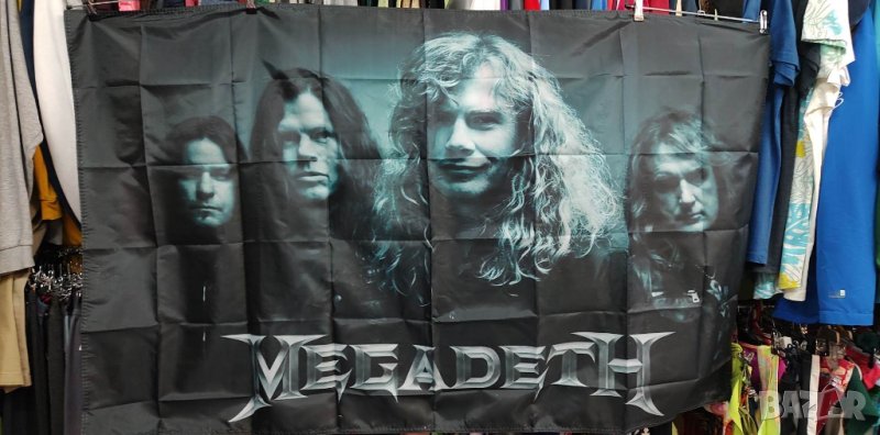 MEGADETH Flags-2 размера, снимка 1