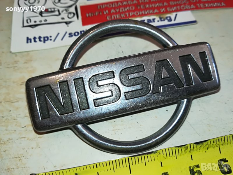 NISSAN-7Х5СМ-ОРИГИНАЛНА ЕМБЛЕМА 0603231413, снимка 1