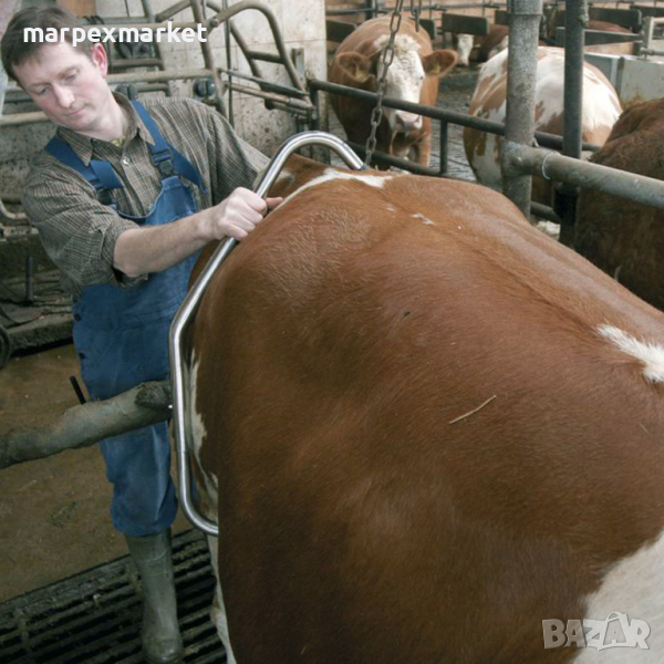 	Фиксираща скоба против ритане при доене - KRB, снимка 1