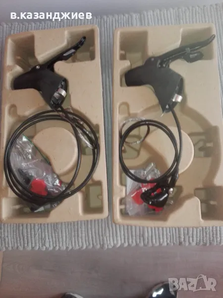Продавам команди Sram Rival 2x11 double tap flatmount, снимка 1