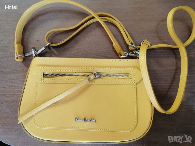 Нова жълта чанта Pierre Cardin , снимка 1