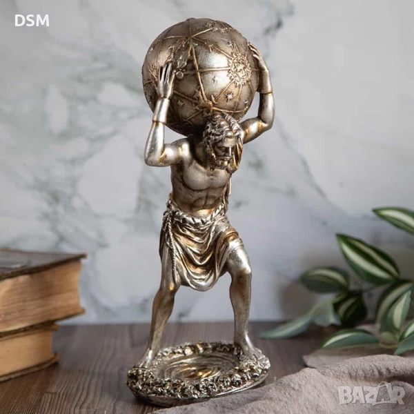 Нова Фигура Атлас - Статуетка за Декорация 28см, снимка 1