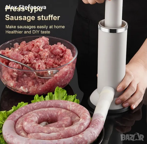 Ръчна машинка за пълнене на колбаси , снимка 1