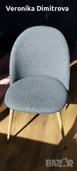 Трапезен стол с мека облегалка, снимка 1