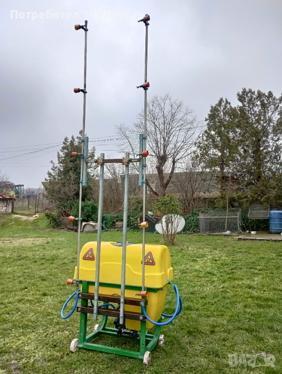 Пръскачка за трактор 200 л, снимка 1