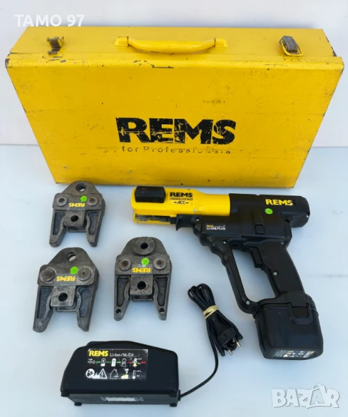 REMS Akku-Press ACC - Акумулаторна радиална преса 14.4V 3.2Ah комплект!, снимка 1