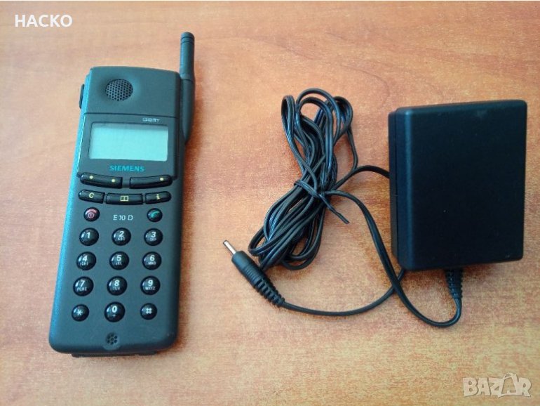 Ретро Мобилен Телефон Siemens E10D 1998 г., снимка 1