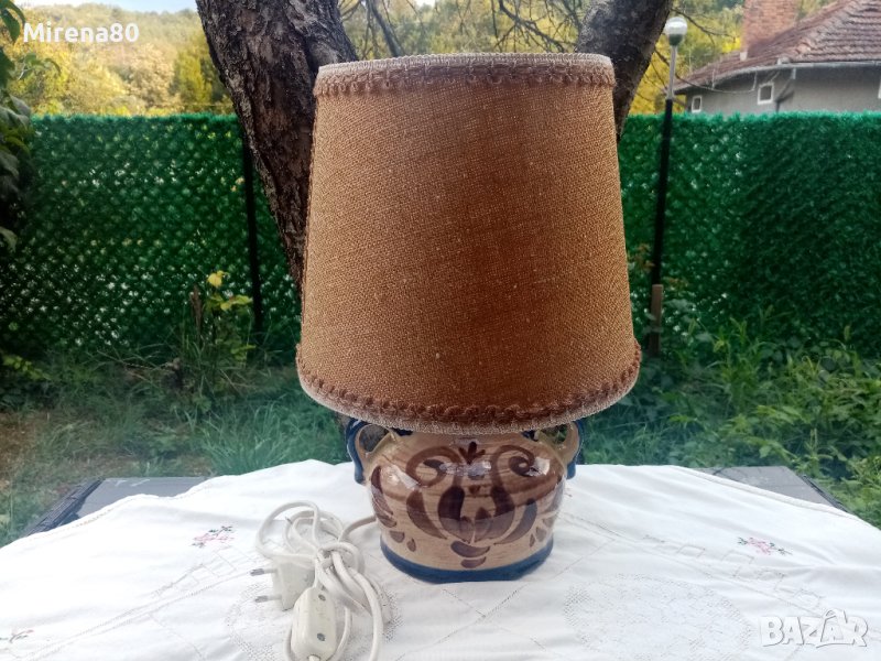 Немска керамична лампа, снимка 1