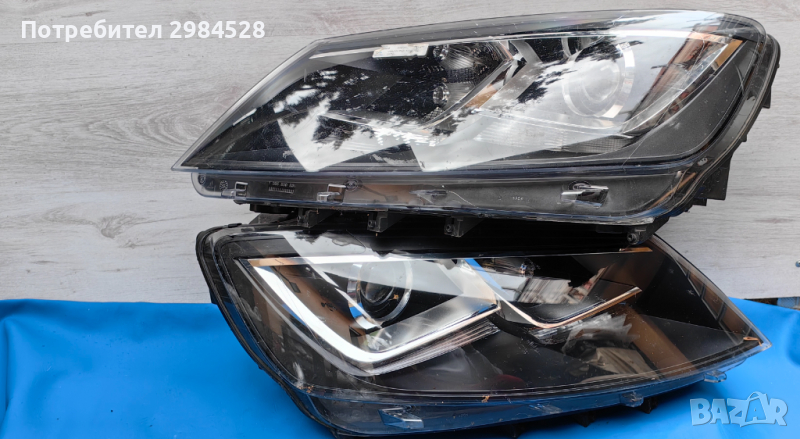Фар за Seat Alhambra Xenon / Фарове за Сеат Алхамбра Ксенон, снимка 1