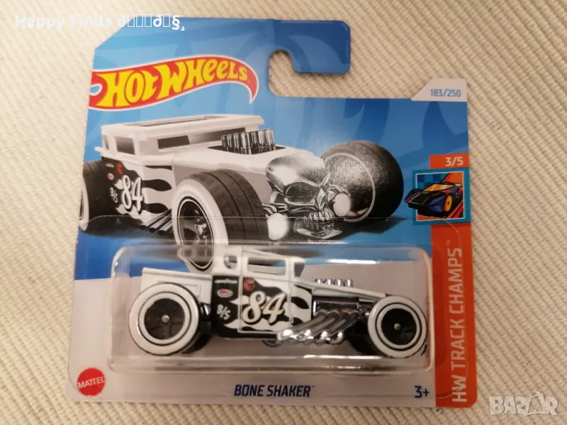 💕🧸 Hot Wheels Bone Shaker  HW Track Champs  Treasure hunt, снимка 1