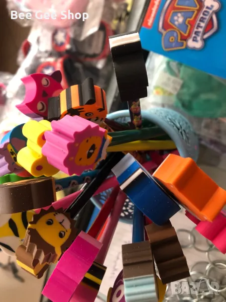 Цветни моливи с гумичка , снимка 1