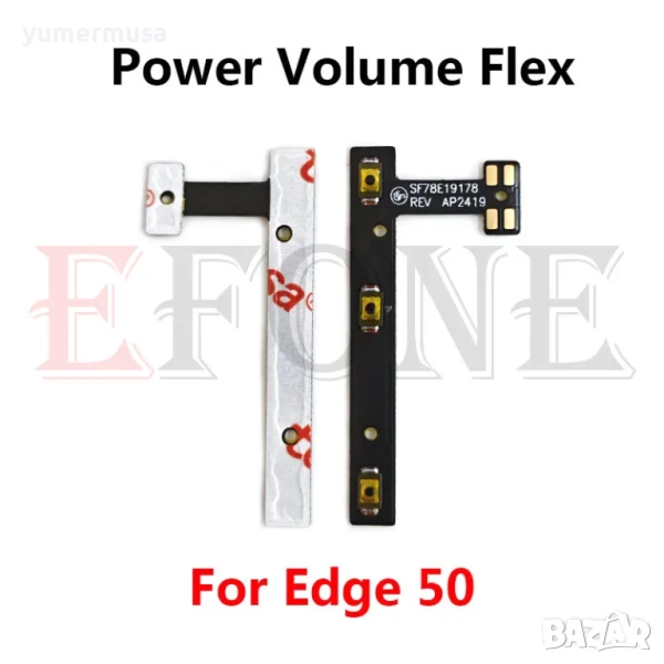 Motorola Edge 50-нови кабели с бутони, снимка 1