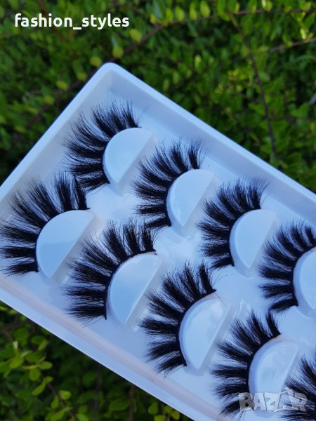 4D Мигли естествен косъм, снимка 1