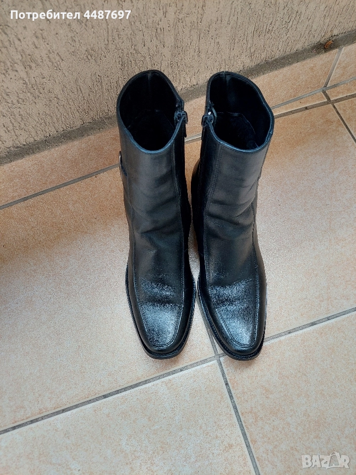 Ботуши от естествена кожа, снимка 1