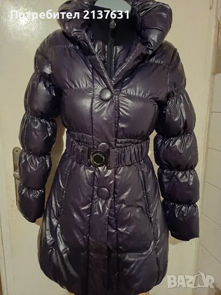 НОВО ! ДАМСКО ДЪЛГО ЗИМНО ЯКЕ - Размер  XS, снимка 1